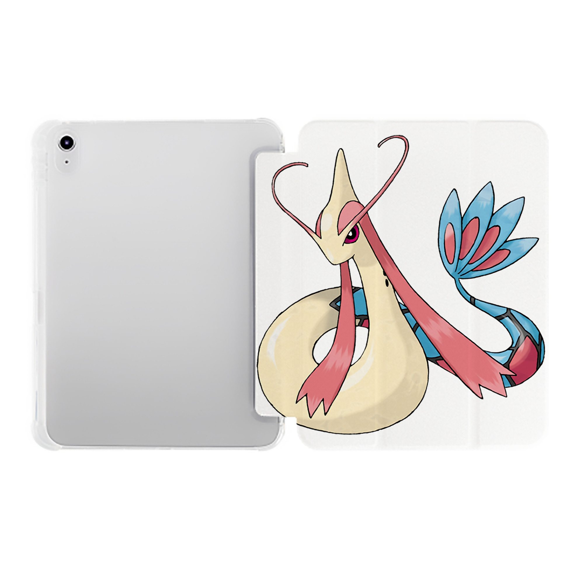 （画像用） ポケットモンスター Pokémon IPad ケース ペン収納付き 三つ折りスタンド PUレザー×シリコン 対応機種9.5/10.5/10.9インチ